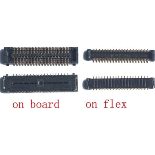 2pcs LCD Display Screen Flex Cable FPC Connector For Xiaomi 5X MIX2S MIX 2S MIX2 MIX 2 redmi hongmi 5X Plug On Board 40pin