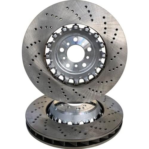 34112284101 Cross Drilled Rotors and Brake Disc for bmw m5