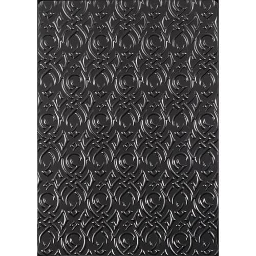 6Pcs Cake Border Decorating Mold Fondant Plastic Mould Sugar Chocolate Decor Mold Cake Texture Sheet Cookie Baking Tools