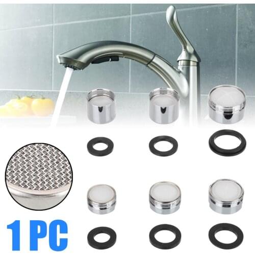 1Pc Stainless Steel Tap Diffuser Aerator Bathroom Faucet Replacement Water Saving Tap Aerator 20-28mm Male & Female Connectors