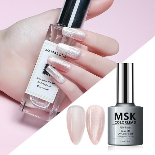 MSK Magnetic Gel Nail Polish 7.3ml Cat Eye Nail Gel Crystal Shining Soak Off UV Gel Polish Base Top Coat Nail Art Varnish