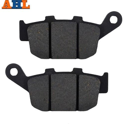 AHL Motorcycle Rear Brake Pads For Honda CB250 CBR250 NSR250 CB-1 CB400 CB 400 SF Superfour For Buell for Suzuki XF650 for Yamah