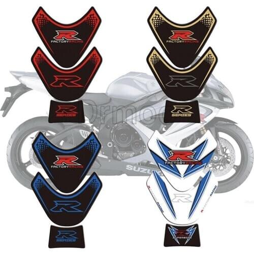 Motorcycle Accessories Tank Pad Protector Sticker Fish Bone Gas Fuel Tank Stickers For Suzuki GSXR600 GSXR750 GSXR1000