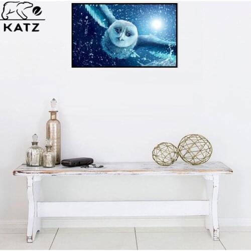 Owl Diamond Painting Rain Dew Embroidery Crossing Diy Animal Diamond Mosaic Art Gift Cross Stitch Home Decoration