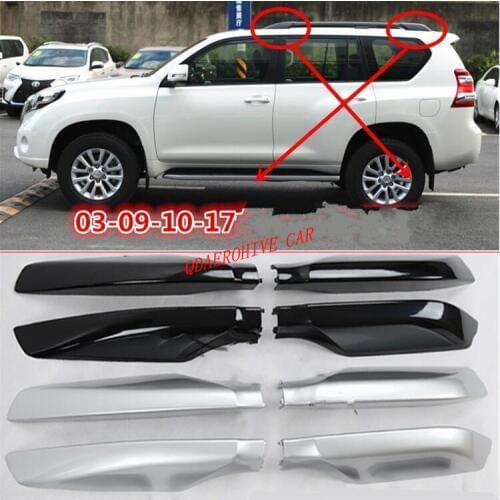 QDAEROHIVE CAR roof rack roof rail roof bar for Toyota Land Cruiser PRADO 120 150 GRJ120 RZJ120 LC120 LC150 TRJ120 2003-2017