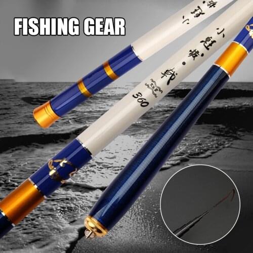 Hot Carbon Short Fishing Rod High-strength Pole Tip Alloy Rear Plug Scratch Resistant Easy to Carry Fishing Tools N66
