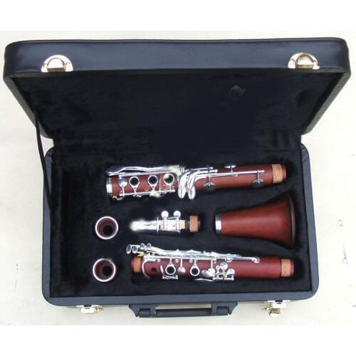 Rosewood clarinet Bb Great Wood Nice Material Tone mouthpiece set case etc