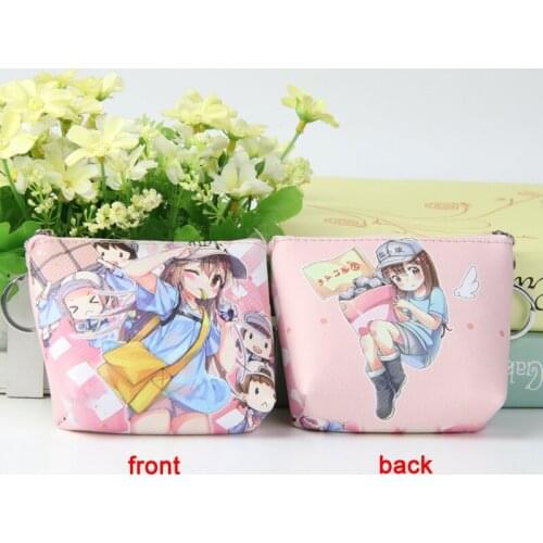 Anime Platelet Penny Purse Coin Bag Change Wallet