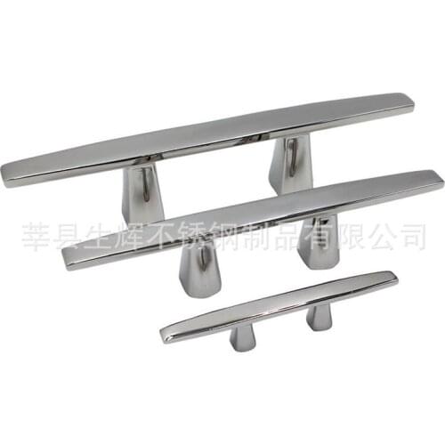 316 Stainless Steel Heavy Duty Stud Mount Cleat 7" 12" 15" Marine Boat Dock