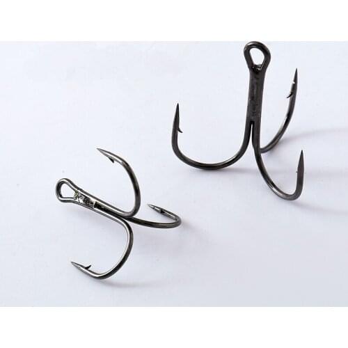 20 Pieces Of Sharp Reinforced Three-Head Anchor Hook, Three-Head Hook Fake Bait, Three-Claw Hook Fishing accessories