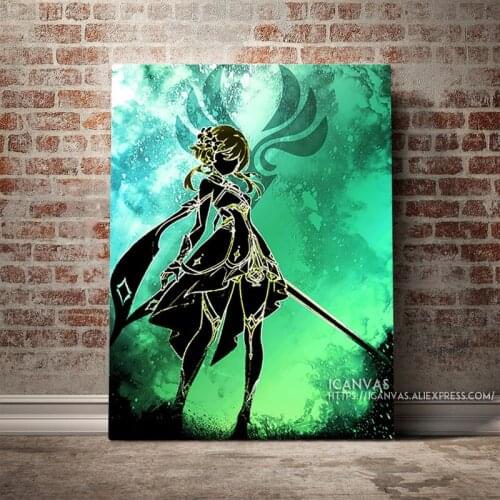 Lumine Genshine Impact design Decoration Prints Home Decor Canvas Living Kids Room Bedroom Painting Wall Art Studio Poster