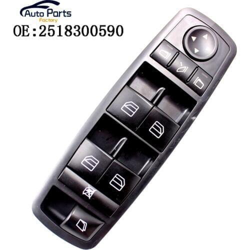 New Window Master Switch For Mercedes GL R Class ML350 W251 X164 GL450 R350 2518300590 A2518300590