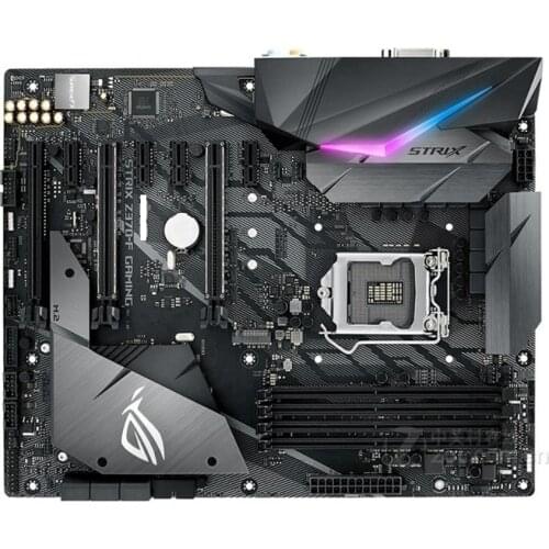 Original motherboard for ROG STRIX Z370-F GAMING DDR4 LGA 1151 64GB DVI HDMI-compatible M.2 Z370 Desktop motherboard