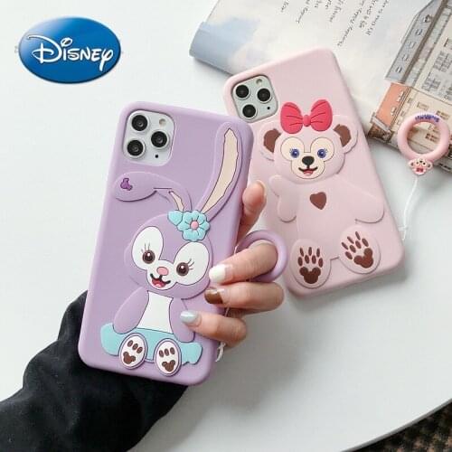 Disney Star Delu Original Phone Case for iPhone 6S/7/8P/X/XR/XS/XSMAX/11/Pro/ Phone Girl Case Cover for iPhone 6P 6sp Lanyard