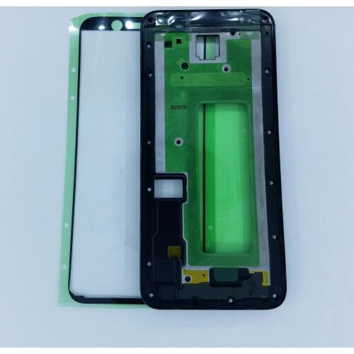 For Samsung Galaxy A6 2018 A600 A600F A600FN A600G Original Phone New Housing LCD Back Plate Middle Panel Center Frame + Glue