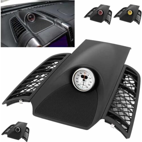Instrument Dashboard Panel Upper Cover Trim with Clock 958552189015Q0 Fit for Porsche Cayenne 2011-2017 Car accessories