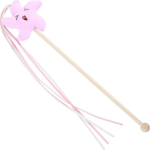 Plush Cat Toy Cat Teaser Tassel Interactive Catnip Pet Toy Wand Cat Octopus Toys for Cats Cat Stick Toy for Kitten Cat