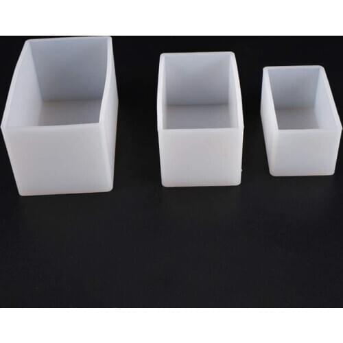 Rectangle Resin Casting Molds Cuboid Silicone Molds Art Molds for DIY Craft Making Silicone Clear Casting Mold