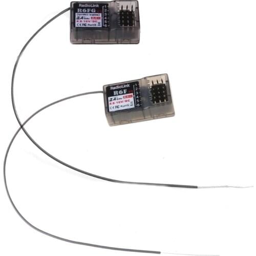 Radiolink R6FG R6F 2.4G Receiver FHSS 6 Channel Radio Control System for RC4GS