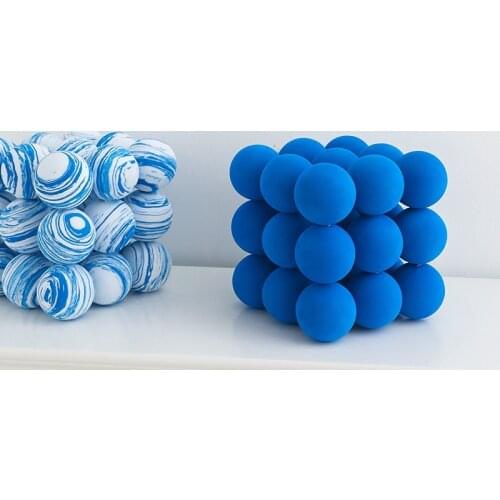 Klein Blue Ball photography props geometric home creative photography living room decoration photography background ornaments