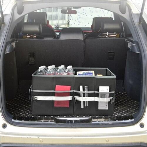 Car trunk storage bag Multifunctional foldable trunk storage bag Food storage bag General automotive interior accessories