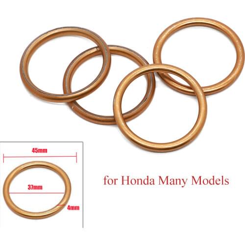 Exhaust Pipe Gasket Seal For Honda FT500 CB700 CB750 SC/A/C/F/K CB750L CB900C CB900F CBR929RR CBR954 RR CB1000C CBR1000F CB1100F