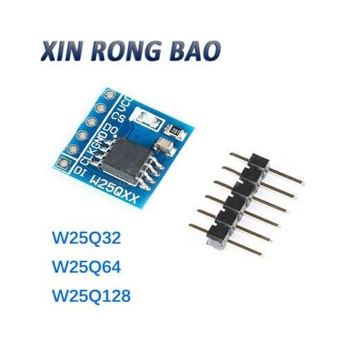 W25Q32 32Mbit / W25Q64 64Mbit / W25Q128 128Mbit 8MByte FLASH storage Module SPI Interface BV FV STM32 code