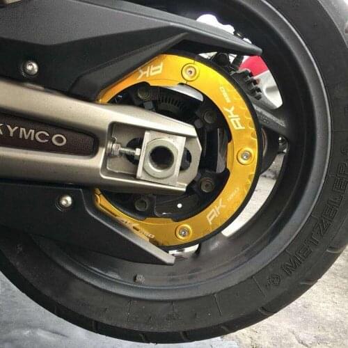 BJMOTO Transmission Belt Pulley Protective Cover For KYMCO AK550 2017 2018 2019 2020 AK 550 Motorcycle Accessories