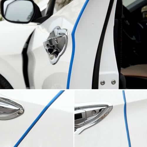 Car Door Protection Rubber Strip Moldings Side Anti-rub For Lada Priora Kalina Granta Vesta Niva Largus vaz X-Ray samara
