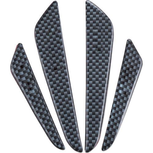 Carbon Fibre Car Door Protection Strips Guard Anti-collision Waterproof Rubber Strip Auto Car Door Side Edge Protector