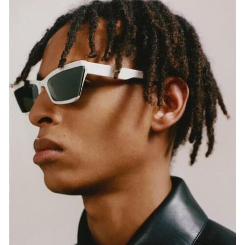 2021 Luxury Fashion Women Cool Unique Cat Eye Style Sunglasses Street Snap Vintage Brand Design Sunglasses Women ins Popular