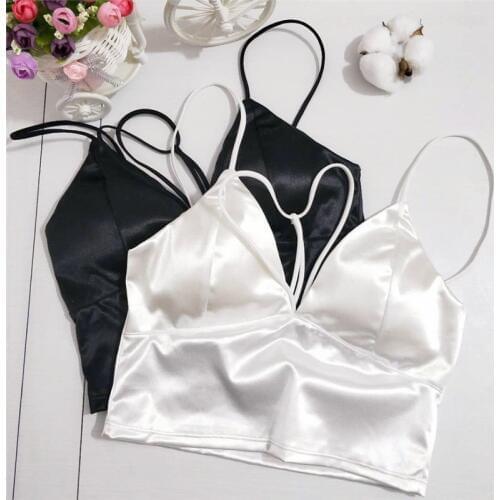 Fashion Sexy Women Crochet Floral Lace Crop Top V Neck Bra Bralette Vest Halter Crochet Sleeveless Top 2018 Summer Short Vest