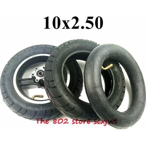 10x2.50 Fits for Electric Scooter Balance Drive Bicycle Tyre 10x2.5010 Inch Inner and Outer Tire