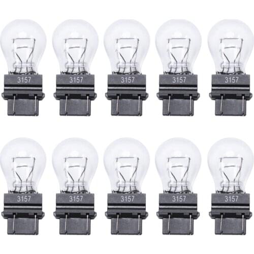 10x 3157 Bright Light Bulbs Tail Brake Backup Reverse S8 Signal Lamp Turn Signal
