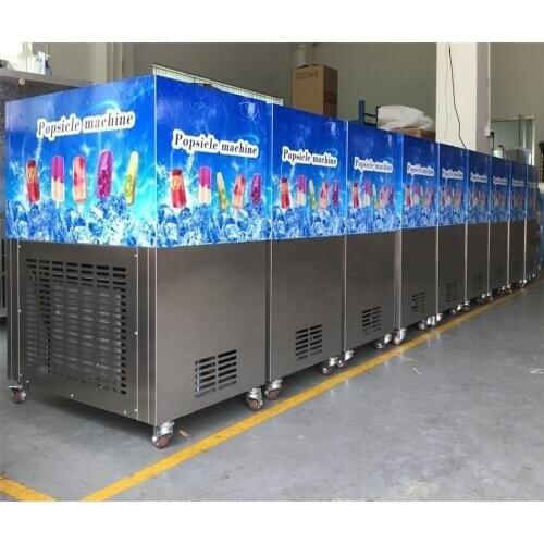 2021 Ice Cream Popsicle Making Ice Lolly Machine With 2 Moulds 6000pcs/day FREE CFR BY SEA WT/8613824555378