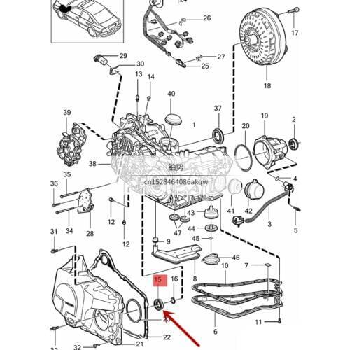 Automobile hub half shaft oil seal rubber ring 2003-vol voS80 XC90 s90 s80 v80 Drive shaft seal oil seal pad