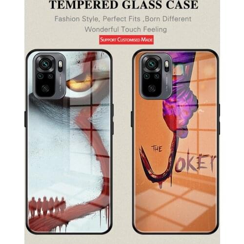 Terror Clown USA Movie All-match Phone Case Cover Tempered Glass For Redmi Note9 9Pro 10 10Pro POCO X3 Xiao mi 9 10 8 10Pro11