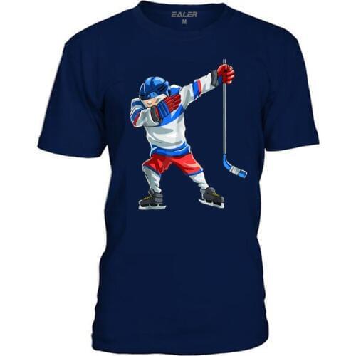 Cool Hockey Short Sleeve T-shirts For Men