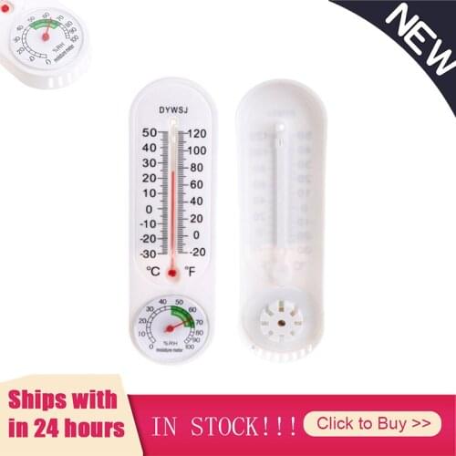 Indoor Wall-mounted Greenhouse Household Garden Humidity Meter Hygrometer Breeding Temperature Controller Digital Thermometer