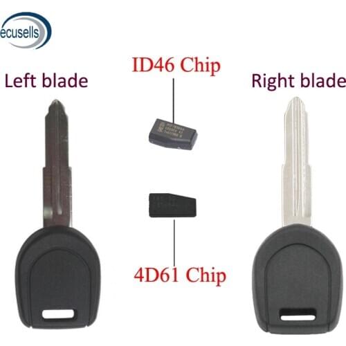 Remote Key Shell Case Smart Car Key Housing Fob for-Mitsubishi L200 Montero Pajero Shogun Triton Left Blade Right Blade