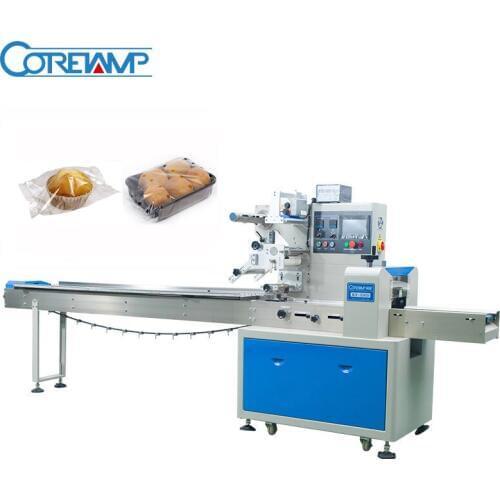 Cup Cake Flow Wrapping Machine