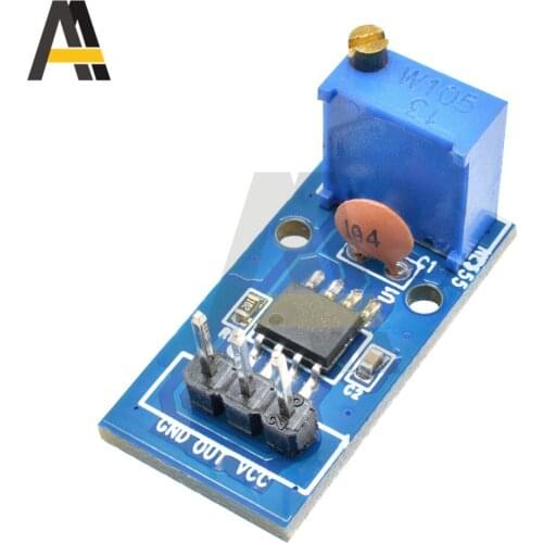 DC 5V-12V NE555 Adjustable Resistance Frequency Pulse Generator Module Single Channel Output for Arduino Smart Car