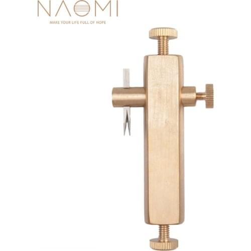 NAOMI Adjustable Violin Purfling Groover Cutter Stainless Steel Violin Making Luthier Tool Violin Parts Accessories