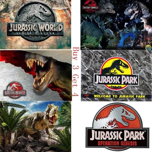 JURASSIC PARK PostersScream Poster Wall Stickers Home Decoration High Quality Prints White Coated Paper home art Brand