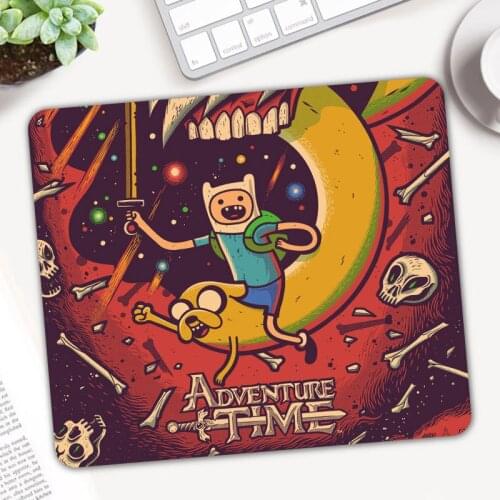 Cartoon Adventure Time Gaming Mouse Pad Rubber Mousepad Gamer Cs Go Computer Laptop Mice Mat Mouse Pad Carpet Home Keyboard Pad
