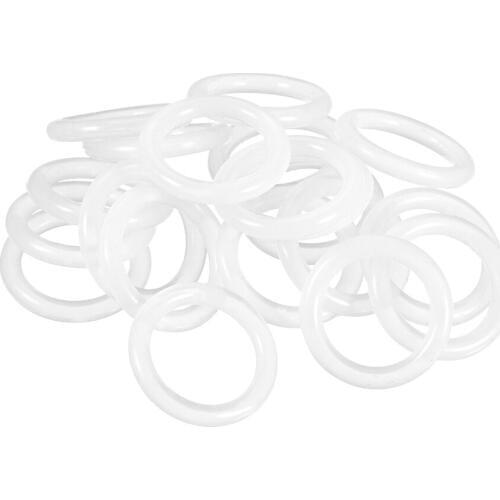 Uxcell Silicone O-Rings, 13mm Inner Diameter, 19mm OD, 3mm Width, Seal Gasket 20pcs