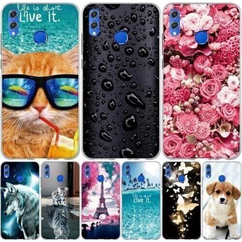 Soft silicone case for huawei honor 8x Cases 6.5 inch Soft TPU Back Cover for huawei honor 8x Protect Phone shell Coque bags