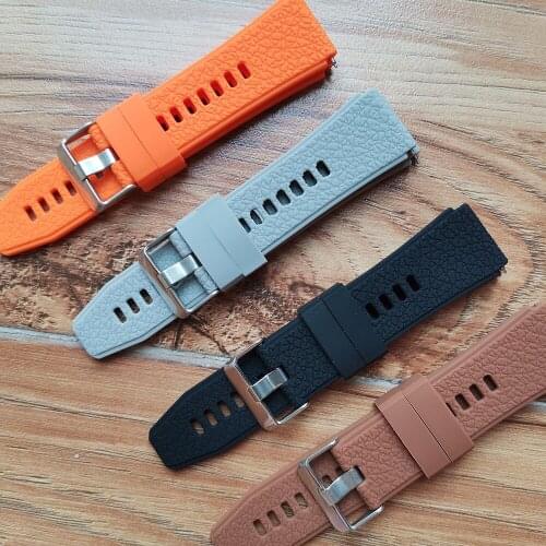 20mm Silicone Strap For Amazfit GTS 2/2E/2 Mini Bracelet For Huami Amazfit GTR 42mm／Bip S／Bip U Pro Sport Replaceable Watchband