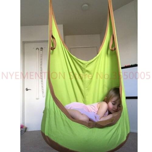 Children Brand Hammock Garden Furniture Swing Chair Outdoor Indoor Hanging Seat Child Swing Seat 1pcs