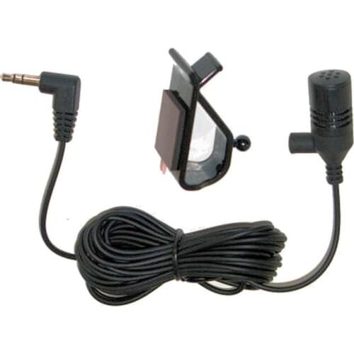 2.5mm Elbow Mono Auto DVD Radio Bluetooths Car Microphone Paste Type Loud Speaker